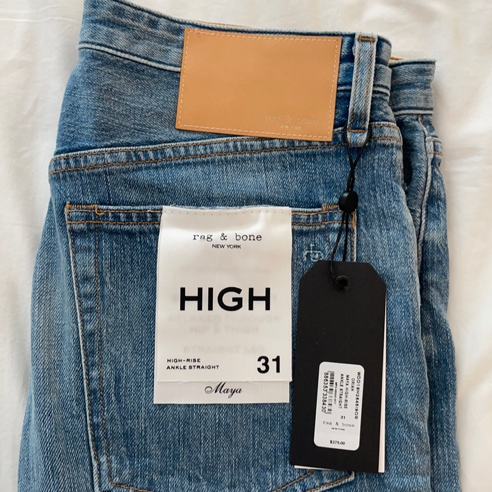 Rag & Bone Maya High Rise jeans